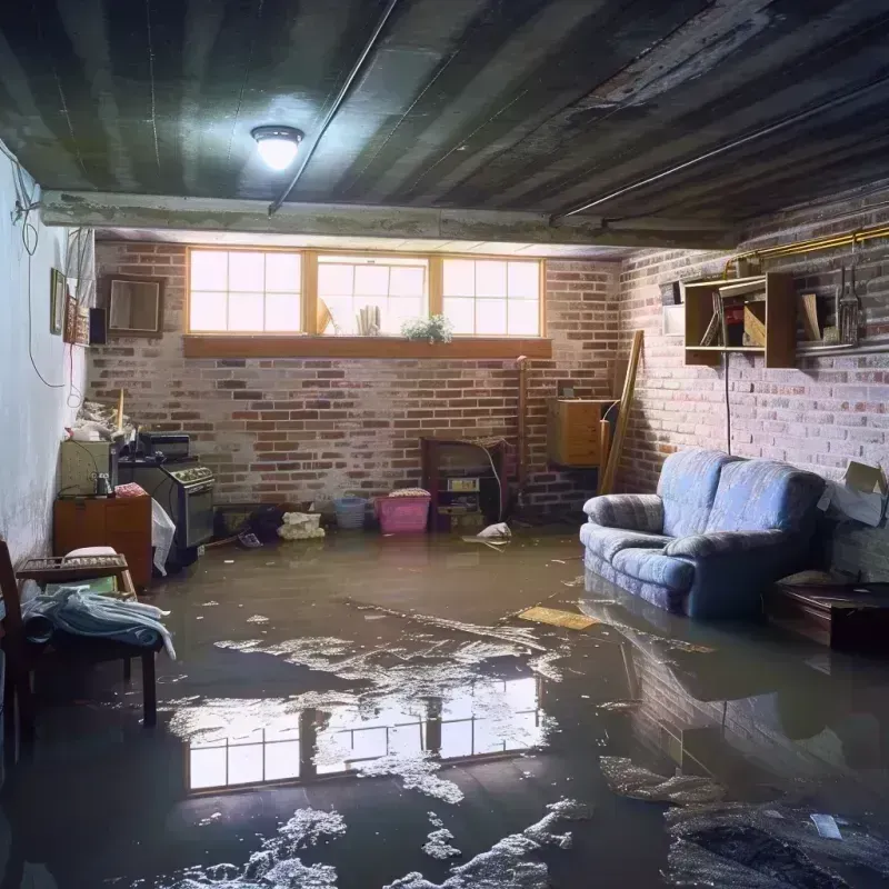 Flooded Basement Cleanup in McHenry County, ND